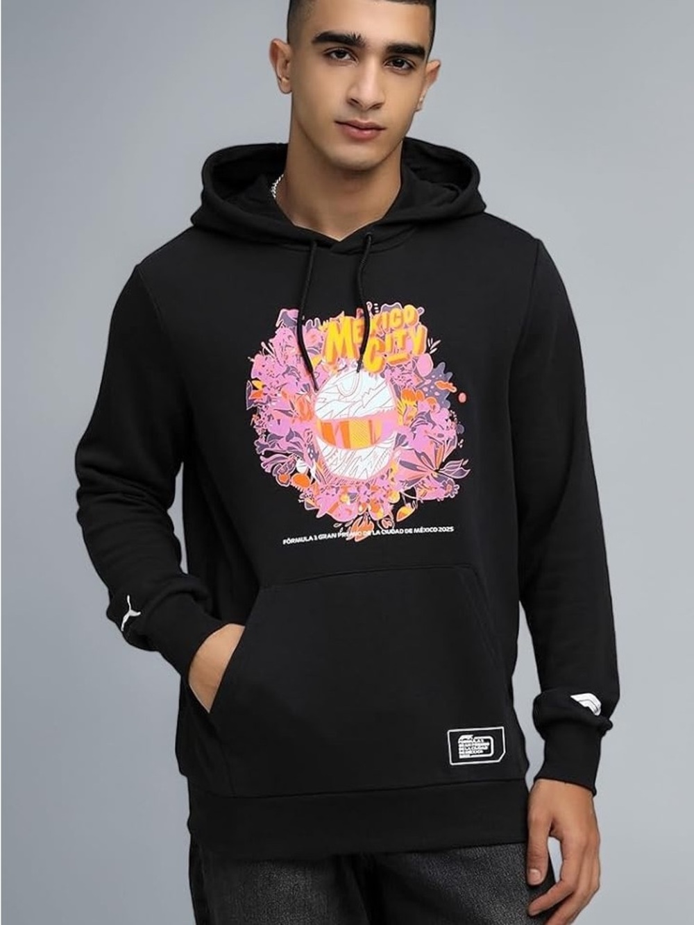NWT Puma‎ x Formula 1 Mexico City Black Hoodie XL